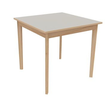 Table Soline 4 pieds - 80x80 cm